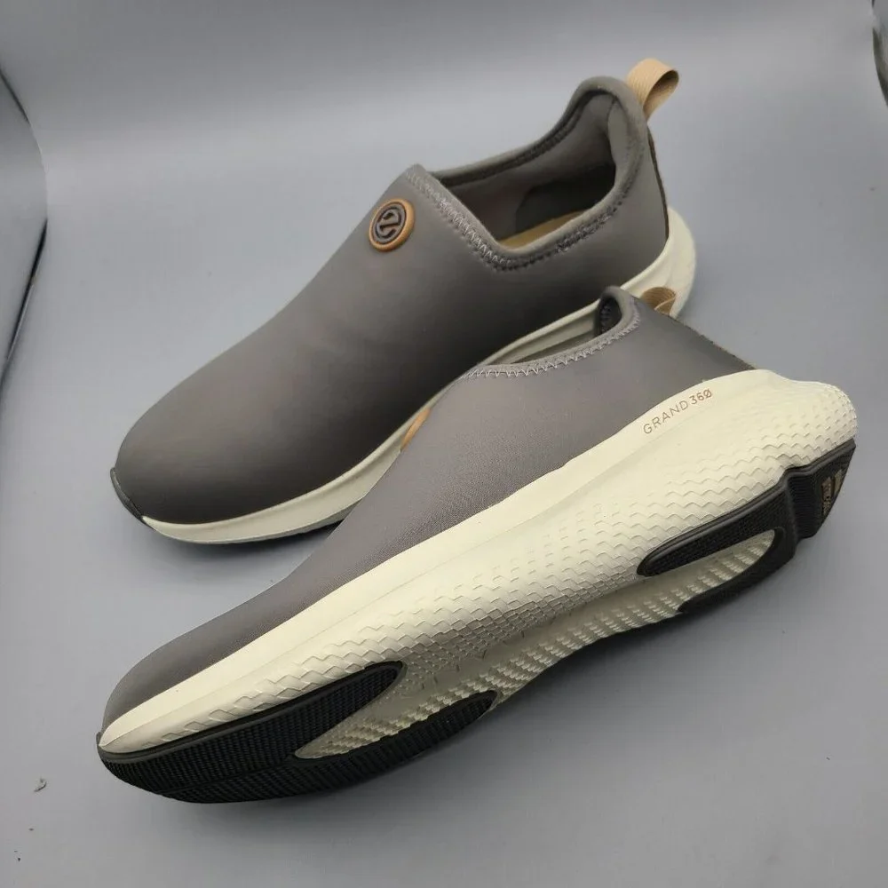 Cole Haan Women Sneakers Zerogrand Changepace Slip-On Gray/ Snake Size 9.5 New